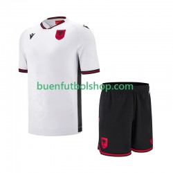 Camiseta de Fútbol Albania 2025-2026 Segunda Equipación Manga Corta Niño Camiseta de Fútbol Albania 2025-2026 Segunda Equipación Manga Corta Niño