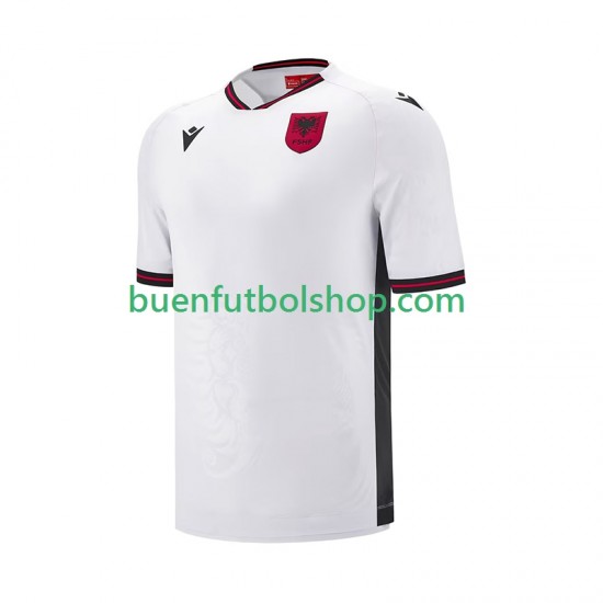 Camiseta de Fútbol Albania 2025-2026 Segunda Equipación Manga Corta Hombre