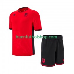 Camiseta de Fútbol Albania 2025-2026 Primera Equipación Manga Corta Niño Camiseta de Fútbol Albania 2025-2026 Primera Equipación Manga Corta Niño
