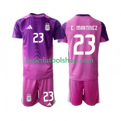 Camiseta de Fútbol Argentina Portero Emiliano Martinez 23 2025 Primera Equipación Manga Corta Niño Camiseta de Fútbol Argentina Portero Emiliano Martinez 23 2025 Primera Equipación Manga Corta Niño