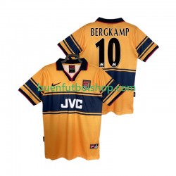 Camiseta de Fútbol Arsenal BERGKAMP10 Retro 1997 1999 Segunda Equipación Manga Corta Hombre