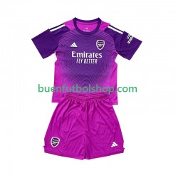 Camiseta de Fútbol Arsenal Portero 2025-2026 Tercera Equipación Manga Corta Niño Camiseta de Fútbol Arsenal Portero 2025-2026 Tercera Equipación Manga Corta Niño