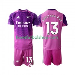 Camiseta de Fútbol Arsenal Portero Kepa Arrizabalaga 13 2025-2026 Tercera Equipación Manga Corta Niño Camiseta de Fútbol Arsenal Portero Kepa Arrizabalaga 13 2025-2026 Tercera Equipación Manga Corta Niño