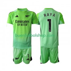 Camiseta de Fútbol Arsenal Portero Raya 1 2025-2026 Segunda Equipación Manga Corta Niño Camiseta de Fútbol Arsenal Portero Raya 1 2025-2026 Segunda Equipación Manga Corta Niño