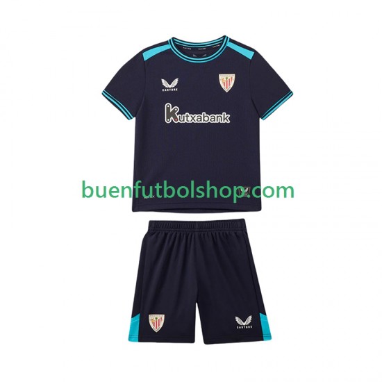 Camiseta de Fútbol Athletic Bilbao 2025-2026 Segunda Equipación Manga Corta Niño Camiseta de Fútbol Athletic Bilbao 2025-2026 Segunda Equipación Manga Corta Niño