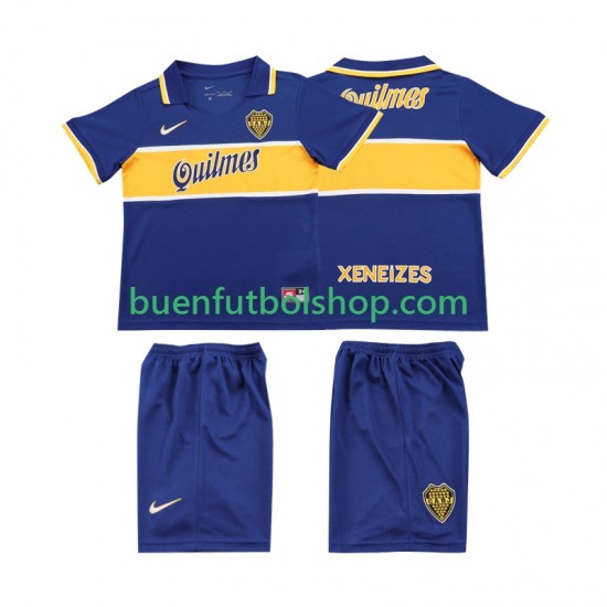 Camiseta de Fútbol CA Boca Juniors Retro 1996 1997 Primera Equipación Manga Corta Niño Camiseta de Fútbol CA Boca Juniors Retro 1996 1997 Primera Equipación Manga Corta Niño