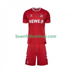 Camiseta de Fútbol FC Köln 2025-2026 Segunda Equipación Manga Corta Niño