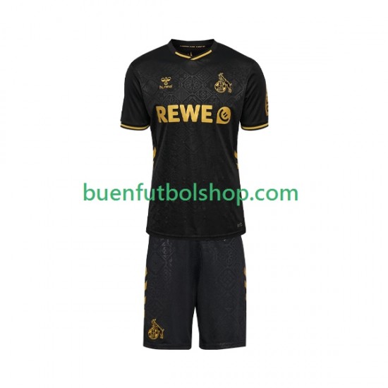Camiseta de Fútbol FC Köln 2025-2026 Tercera Equipación Manga Corta Niño
