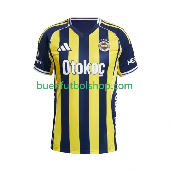 Camiseta de Fútbol Fenerbahce 2025-2026 Primera Equipación Manga Corta Hombre