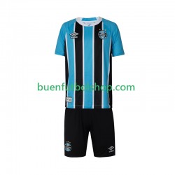 Camiseta de Fútbol Gremio 2025-2026 Primera Equipación Manga Corta Niño