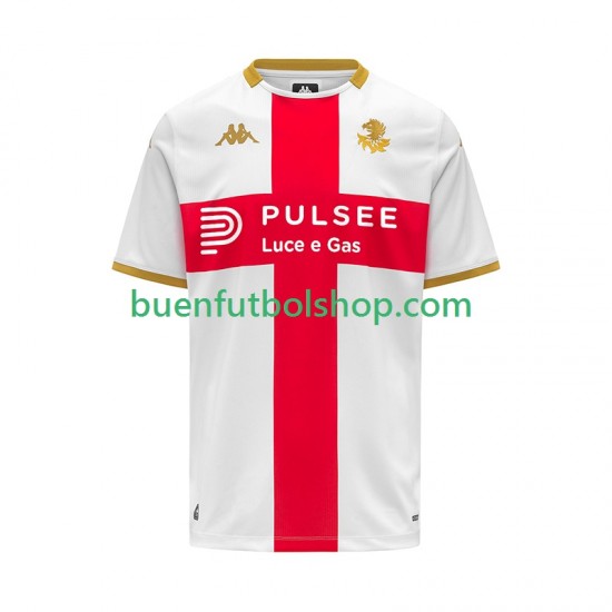 Camiseta de Fútbol Genoa 2025-2026 Segunda Equipación Manga Corta Hombre