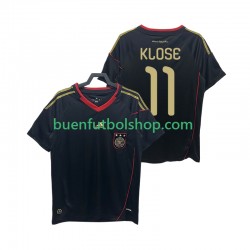 Camiseta de Fútbol Alemania KLOSE 11 Retro 2010 Segunda Equipación Manga Corta Hombre