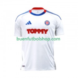 Camiseta de Fútbol HNK Hajduk 2025-2026 Primera Equipación Manga Corta Hombre