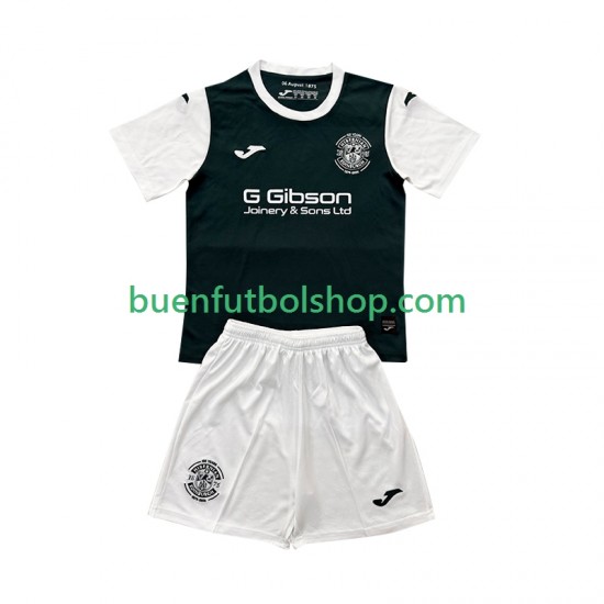 Camiseta de Fútbol Hibernian 2025-2026 Primera Equipación Manga Corta Niño