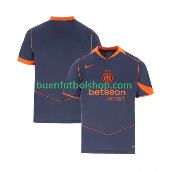 Camiseta de Fútbol Inter Milan 2025-2026 Tercera Equipación Manga Corta Hombre