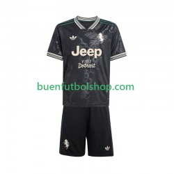Camiseta de Fútbol Juventus 2025-2026 Tercera Equipación Manga Corta Niño