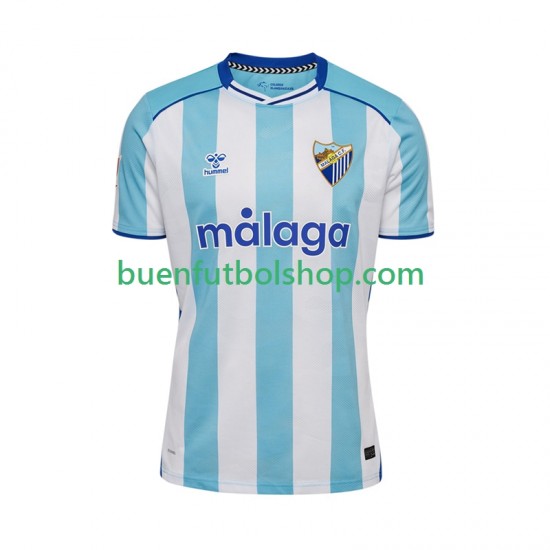 Camiseta de Fútbol Málaga CF 2025-2026 Primera Equipación Manga Corta Hombre