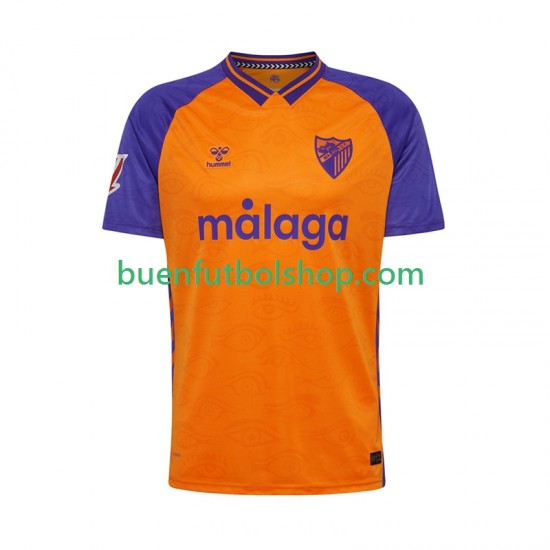 Camiseta de Fútbol Málaga CF 2025-2026 Tercera Equipación Manga Corta Hombre