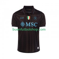Camiseta de Fútbol Napoli 2025-2026 Tercera Equipación Manga Corta Hombre Camiseta de Fútbol Napoli 2025-2026 Tercera Equipación Manga Corta Hombre