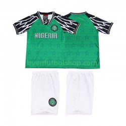 Camiseta de Fútbol Nigeria Retro 1995 Primera Equipación Manga Corta Niño Camiseta de Fútbol Nigeria Retro 1995 Primera Equipación Manga Corta Niño