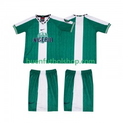 Camiseta de Fútbol Nigeria Retro 1996 Primera Equipación Manga Corta Niño Camiseta de Fútbol Nigeria Retro 1996 Primera Equipación Manga Corta Niño