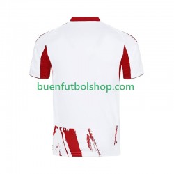 Camiseta de Fútbol Olympiacos 2025-2026 Segunda Equipación Manga Corta Hombre