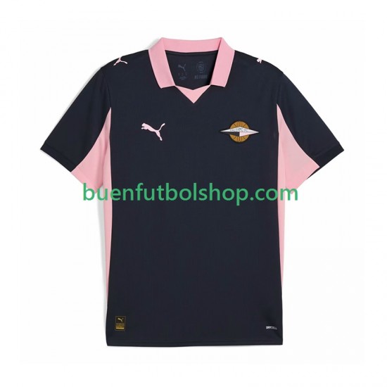 Camiseta de Fútbol Palermo 2025-2026 Segunda Equipación Manga Corta Hombre