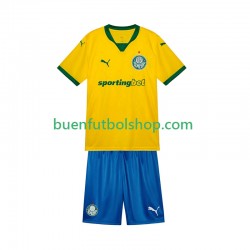 Camiseta de Fútbol Palmeiras 2025-2026 Tercera Equipación Manga Corta Niño