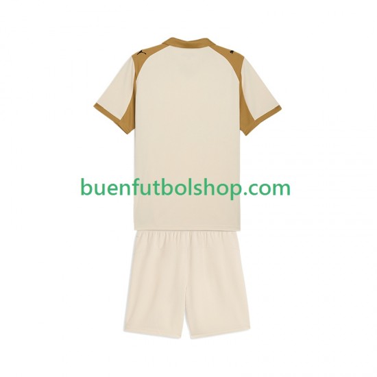 Camiseta de Fútbol RC Lens 2025-2026 Tercera Equipación Manga Corta Niño