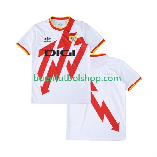 Camiseta de Fútbol Rayo Vallecano 2025-2026 Primera Equipación Manga Corta Hombre Camiseta de Fútbol Rayo Vallecano 2025-2026 Primera Equipación Manga Corta Hombre