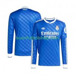 Camiseta de Fútbol Real Madrid 2025-2026 Tercera Equipación Manga Larga Hombre Camiseta de Fútbol Real Madrid 2025-2026 Tercera Equipación Manga Larga Hombre