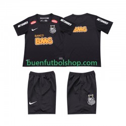 Camiseta de Fútbol Santos Retro Classic 2012 2013 Segunda Equipación Manga Corta Niño