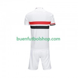 Camiseta de Fútbol Sao Paulo 2025-2026 Primera Equipación Manga Corta Niño