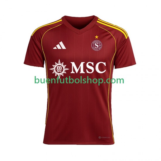 Camiseta de Fútbol Servette FC 2025-2026 Primera Equipación Manga Corta Hombre