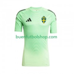 Camiseta de Fútbol Suecia Portero 2025-2026 Primera Equipación Manga Corta Hombre Camiseta de Fútbol Suecia Portero 2025-2026 Primera Equipación Manga Corta Hombre