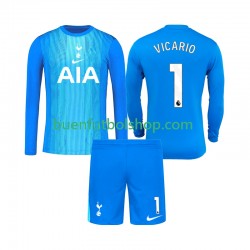 Camiseta de Fútbol Tottenham Hotspur Portero Guglielmo Vicario 1 2025-2026 Segunda Equipación Manga Larga Niño Camiseta de Fútbol Tottenham Hotspur Portero Guglielmo Vicario 1 2025-2026 Segunda Equipación Manga Larga Niño