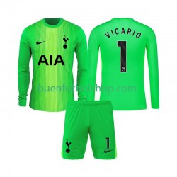 Camiseta de Fútbol Tottenham Hotspur Portero Guglielmo Vicario 1 2025-2026 Primera Equipación Manga Larga Niño Camiseta de Fútbol Tottenham Hotspur Portero Guglielmo Vicario 1 2025-2026 Primera Equipación Manga Larga Niño