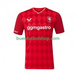Camiseta de Fútbol Twente 2025-2026 Primera Equipación Manga Corta Hombre