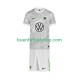 Camiseta de Fútbol VfL Wolfsburg 2025-2026 Segunda Equipación Manga Corta Niño