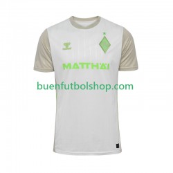 Camiseta de Fútbol Werder Bremen 2025-2026 Segunda Equipación Manga Corta Hombre