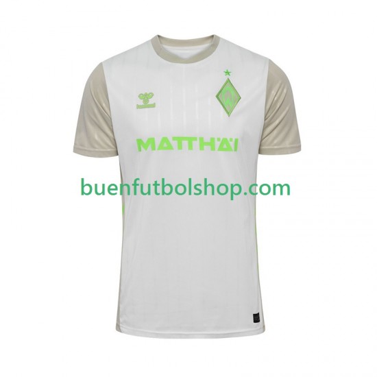 Camiseta de Fútbol Werder Bremen 2025-2026 Segunda Equipación Manga Corta Hombre Camiseta de Fútbol Werder Bremen 2025-2026 Segunda Equipación Manga Corta Hombre