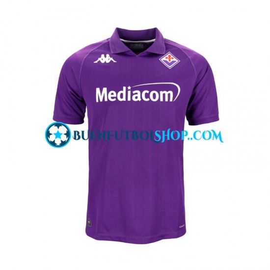 Camiseta de Fútbol ACF Fiorentina 2024-2025 Primera Equipación Manga Corta Hombre