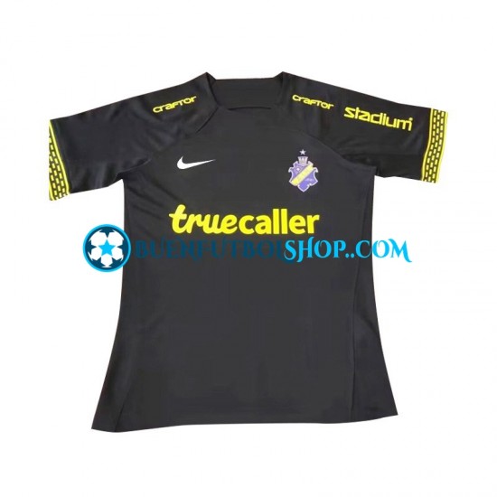 Camiseta de Fútbol AIK 2024-2025 Primera Equipación Manga Corta Hombre