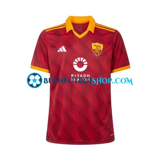 Camiseta de Fútbol AS Roma 2023-2024 Cuarta Equipación Manga Corta Hombre