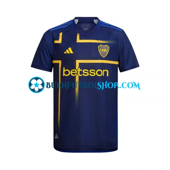 Camiseta de Fútbol CA Boca Juniors 2024 Tercera Equipación Manga Corta Hombre