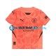 Camiseta de Fútbol Manchester City Portero 2024-2025 Segunda Equipación Naranja Manga Corta Hombre