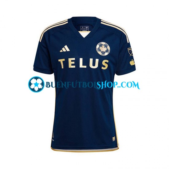 Camiseta de Fútbol Vancouver Whitecaps 2024 Segunda Equipación Manga Corta Hombre