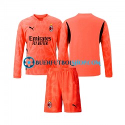 Camiseta de Fútbol AC Milan Portero 2024-2025 Cuarta Equipación Manga Larga Niño Camiseta de Fútbol AC Milan Portero 2024-2025 Cuarta Equipación Manga Larga Niño