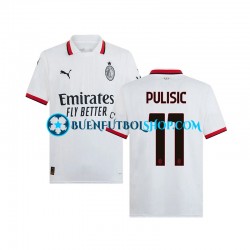 Camiseta de Fútbol AC Milan PULISIC 11 2024-2025 Segunda Equipación Manga Corta Hombre Camiseta de Fútbol AC Milan PULISIC 11 2024-2025 Segunda Equipación Manga Corta Hombre