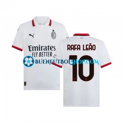 Camiseta de Fútbol AC Milan RAFA LEAO 10 2024-2025 Segunda Equipación Manga Corta Hombre Camiseta de Fútbol AC Milan RAFA LEAO 10 2024-2025 Segunda Equipación Manga Corta Hombre